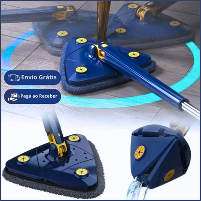 FácilMop™ – Mopa Autoescorrível Que Limpa Sem Esforço + 10 Recargas GRÁTIS